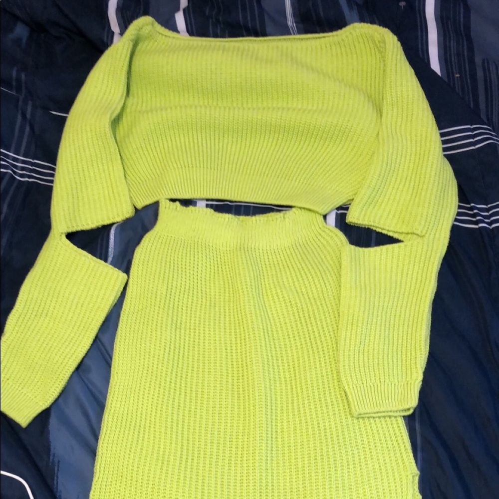 2 piece skirt set